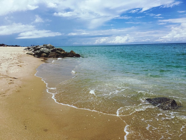 Widok na plażę