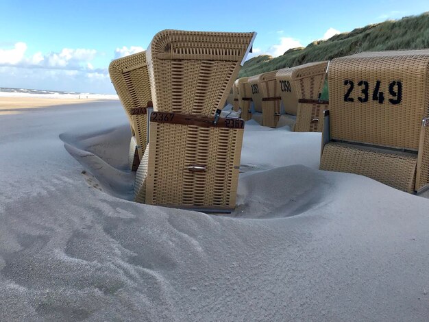 Zdjęcie widok na plażę