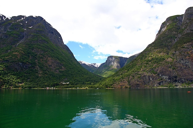 Widok Na Sognefjord Norwegia