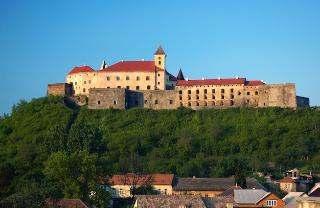 Widok Na Stary Zamek W Słoneczny Dzień