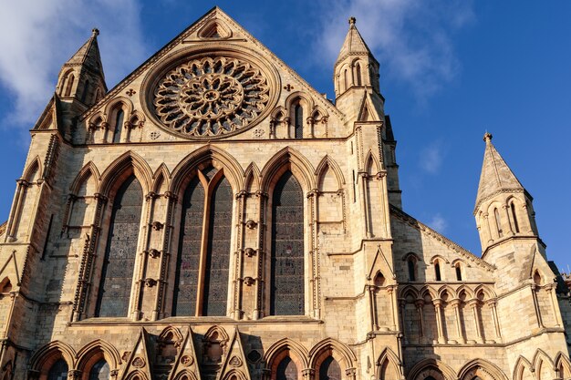 Widok na York Minster w Yorku, North Yorkshire