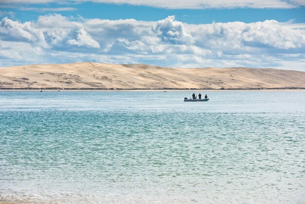 Widok Na Zatokę Arcachon I Duna Pyla, Akwitania, Francja