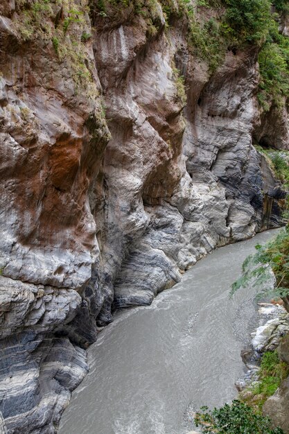 Widok taroko parka narodowego krajobraz w Hualien, Taiwan.