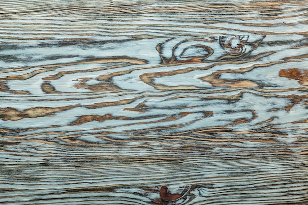 Widok z góry na starą drewnianą deskę