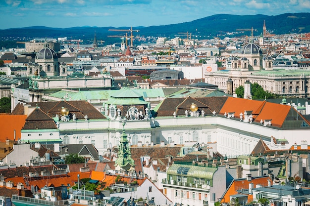 Widok z katedry św. Szczepana na Stephansplat