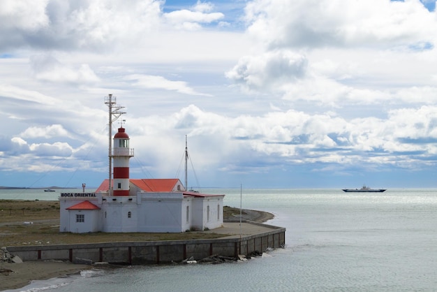 Widok Z Latarni Morskiej Punta Delgada W Chile