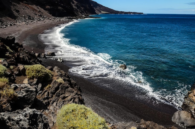 Widok z lotu ptaka El Hierro Wyspy Kanaryjskie Hiszpania