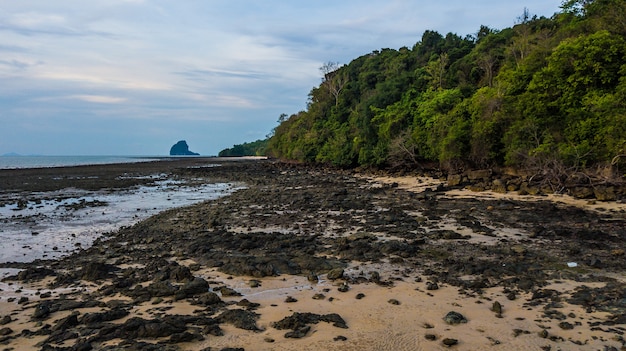 widok z lotu ptaka krajobraz Koh Yao Noi, Krabi Tajlandia