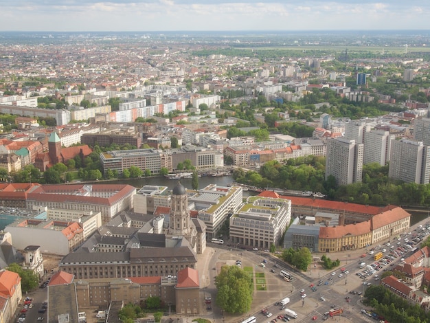 Widok Z Lotu Ptaka Na Berlin