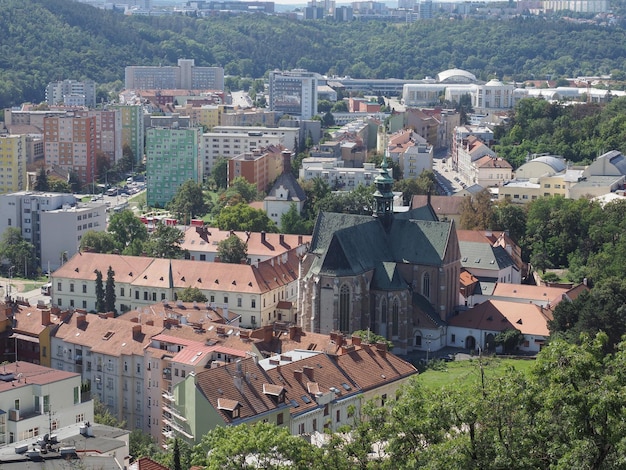 Widok Z Lotu Ptaka Na Brno