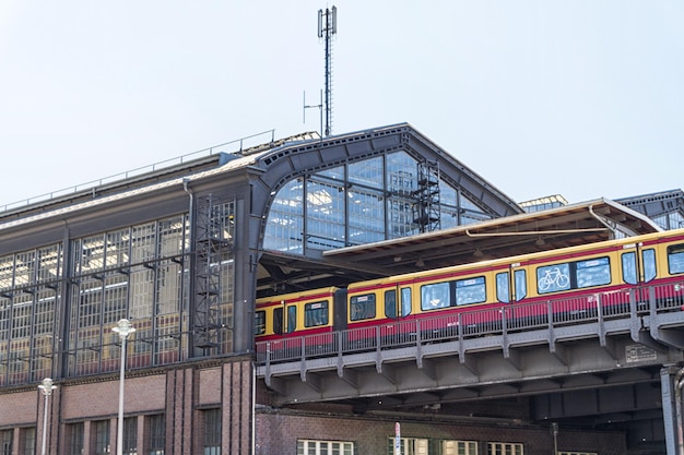 Widok z lotu ptaka na centrum Berlina