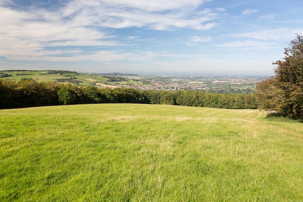 Widok Z Lotu Ptaka Na Winchcombe Z Belas Nap