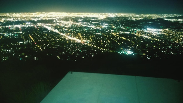 Zdjęcie widok z powietrza na miasto