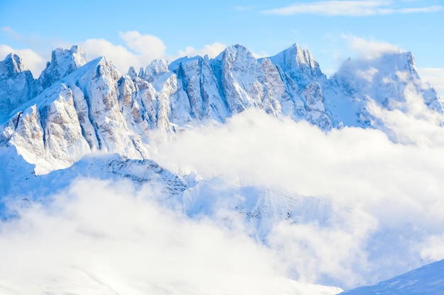 Widok Z San Pellegrino Na Dolomity