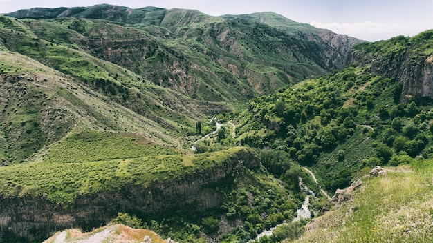 Widok Ze świątyni Garni - Armenia