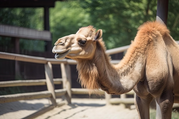 Wielbłądy w zoo