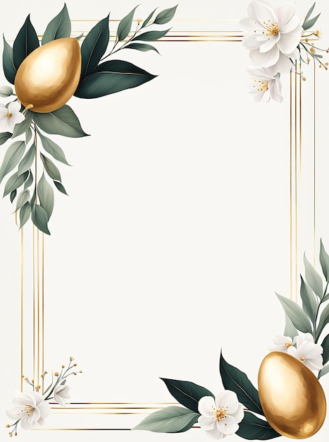 Zdjęcie wielkanocna kartka z jajkami minimalistyczny szablon karty wielkanocnej szczęśliwa karta wielkanocna copyspace