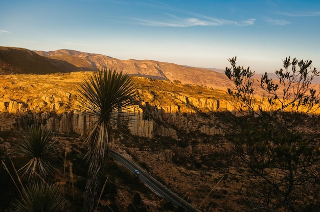 Wielki Kanion Krajobraz pustyni w Meksyku