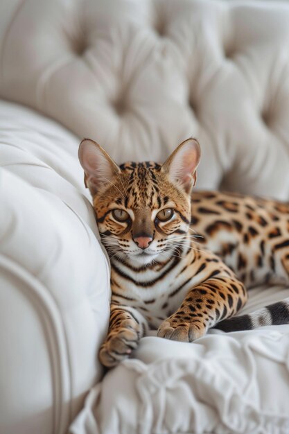 Wielki, piękny ocelot.