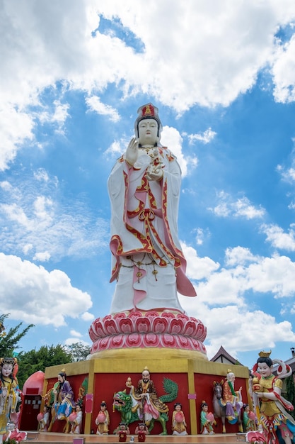 Wielki Posąg Boga Guanyin W świątyni?