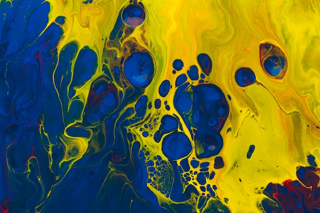 Wielokolorowe psychedeliczne tło