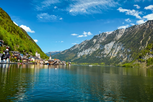 Wieś Hallstatt, Austria