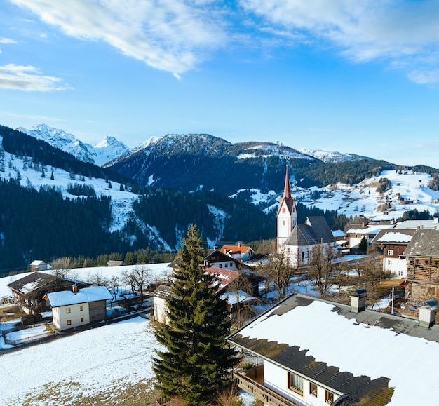 Wieś Mountain Liesing w Lesachtal Austria