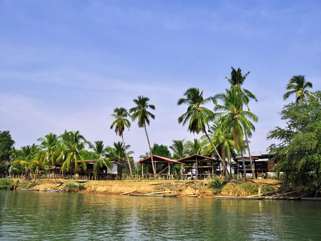 Wieś Nad Rzeką Mekong Champassak Laos