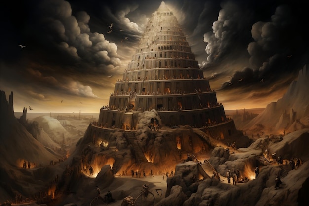 Wieża Babel Generative Ai
