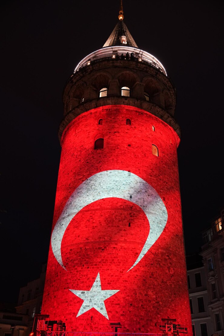 Wieża Galata w Stambule Turkiye