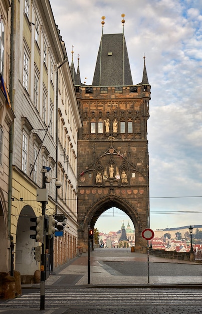 Wieża Mostu Starego Miasta w Pradze