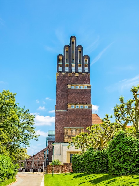 Wieża ślubna HDR w Darmstadt