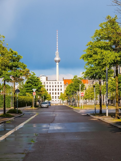 Wieża Telewizyjna Hdr W Berlinie