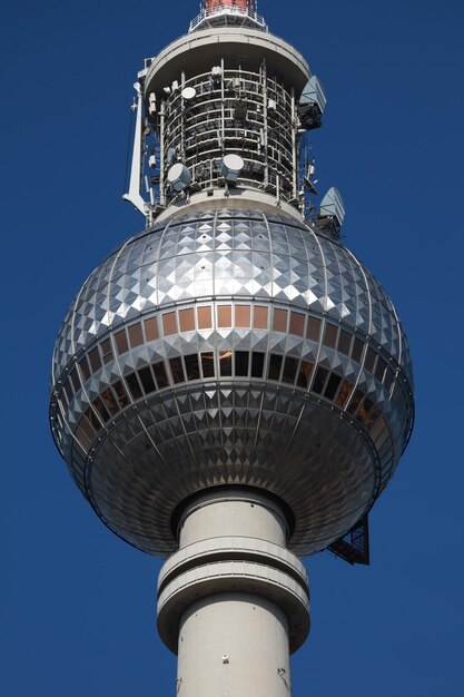 Zdjęcie wieża telewizyjna w berlinie