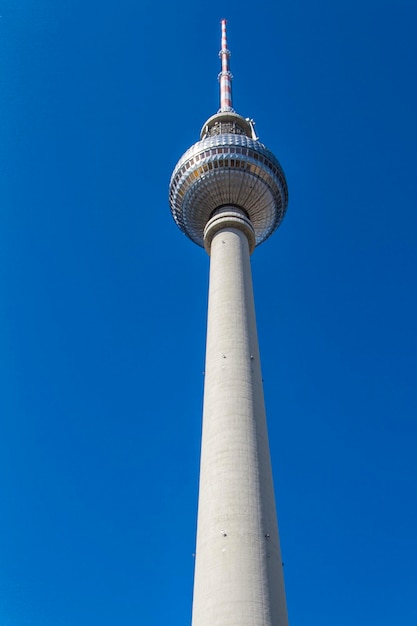 Wieża telewizyjna w berlińskiej mitte