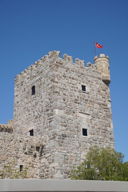 Wieża w zamku Bodrum Mugla City Turcja