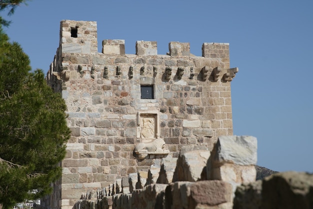 Wieża w zamku Bodrum Mugla City Turcja