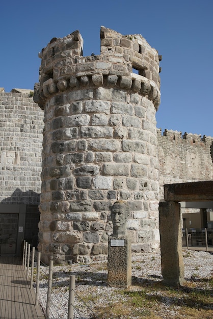 Wieża w zamku Bodrum Mugla Turcja