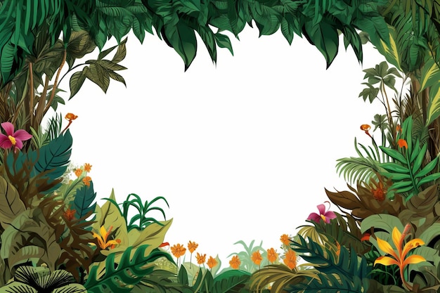 Wilderness Borders Jungle Clipart AR 32