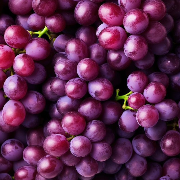 Winogrona bezszwowe tło widok z góry na dół profesjonalna klasyfikacja kolorów Miękkie cienie