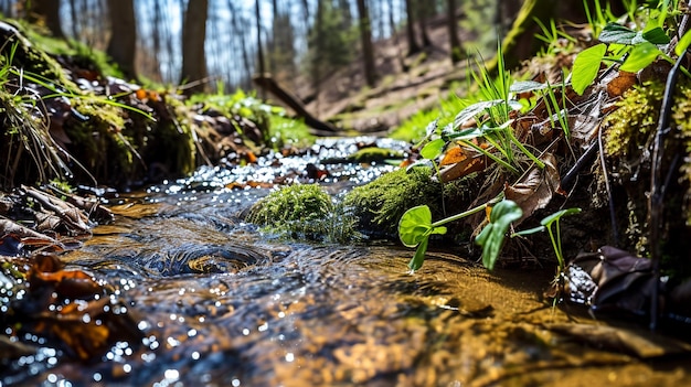 Zdjęcie wiosenne tło hd 8k tapety stock photographic