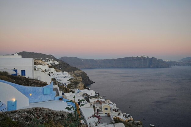 Wioska Oia na Santorini Grecja