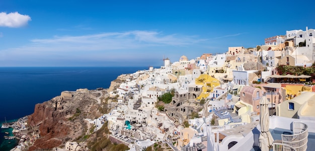 Wioska Oia, wyspa Santorini, Grecja