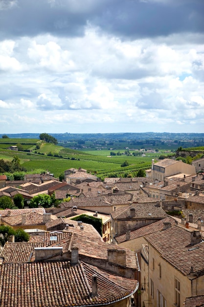 Wioska SaintEmilion Francja