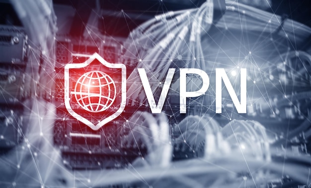 Zdjęcie wirtualna sieć prywatna vpn nowa koncepcja technologii 2020