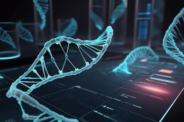 Wirtualny interfejs laboratorium naukowego DNA