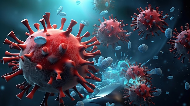 Wirus jest głównym źródłem bakterii.