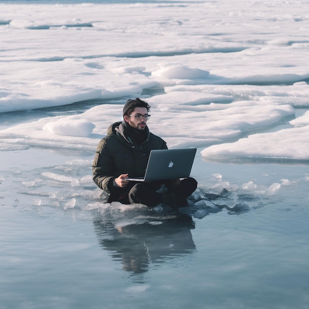 Zdjęcie wizerunek laptopa