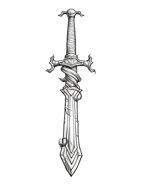 Zdjęcie wizerunek miecza