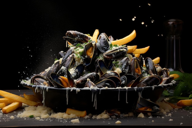 Wizualna uczta Moules Frites